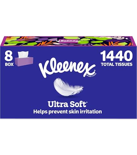 Amazon.com: Kleenex Expressions Trusted Care Facial Tissues, 18